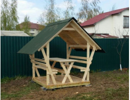 Беседка для дачи "Залавочка"